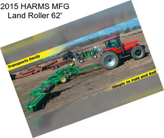 2015 HARMS MFG Land Roller 62\'