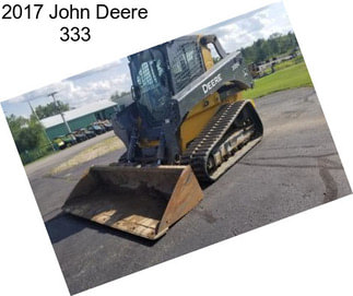 2017 John Deere 333