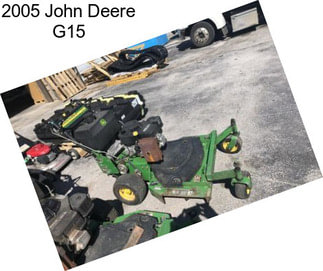 2005 John Deere G15