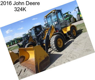 2016 John Deere 324K