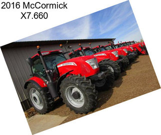 2016 McCormick X7.660