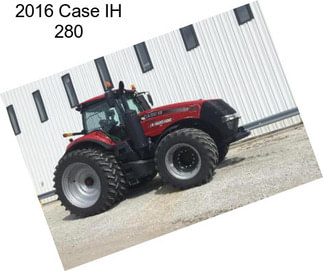 2016 Case IH 280