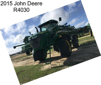 2015 John Deere R4030