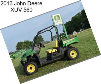 2016 John Deere XUV 560