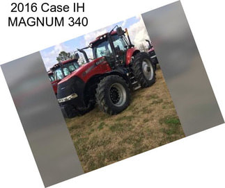 2016 Case IH MAGNUM 340