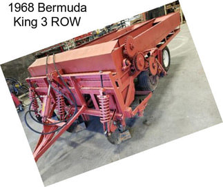 1968 Bermuda King 3 ROW