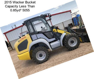 2015 Wacker Bucket Capacity Less Than 0.85yd³ 5055