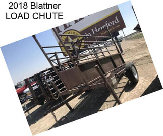 2018 Blattner LOAD CHUTE