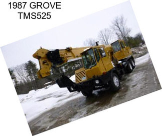 1987 GROVE TMS525