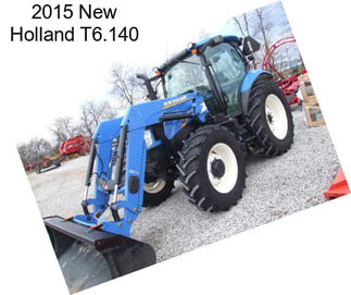 2015 New Holland T6.140