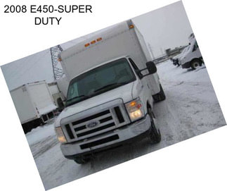 2008 E450-SUPER DUTY