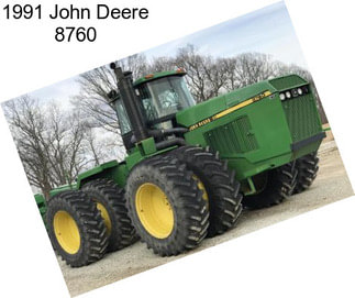 1991 John Deere 8760