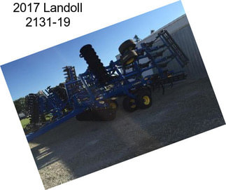 2017 Landoll 2131-19