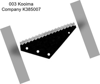 003 Kooima Company K385007