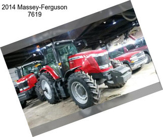 2014 Massey-Ferguson 7619