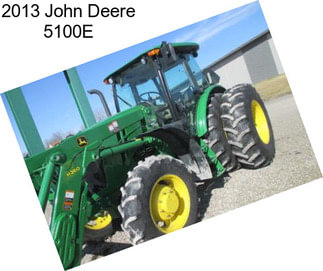2013 John Deere 5100E