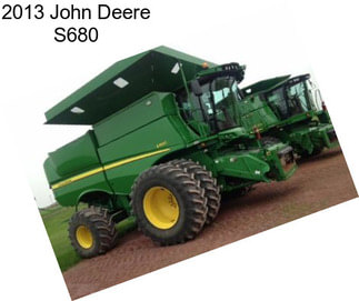 2013 John Deere S680
