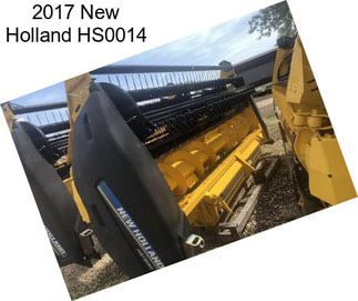 2017 New Holland HS0014