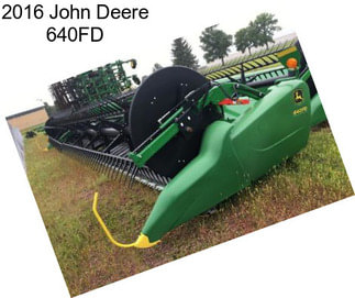 2016 John Deere 640FD