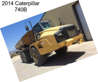 2014 Caterpillar 740B