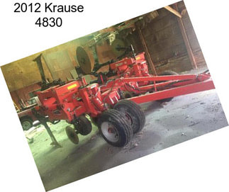 2012 Krause 4830