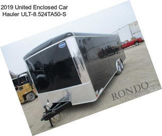 2019 United Enclosed Car Hauler ULT-8.524TA50-S