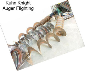 Kuhn Knight Auger Flighting