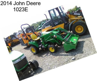 2014 John Deere 1023E
