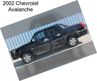 2002 Chevrolet Avalanche