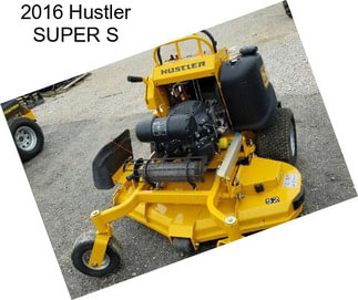 2016 Hustler SUPER S