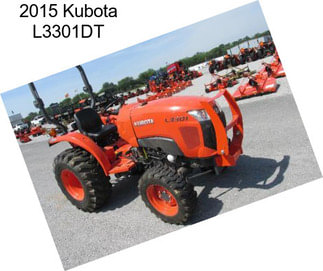 2015 Kubota L3301DT