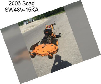 2006 Scag SW48V-15KA