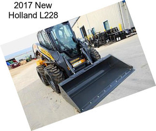 2017 New Holland L228