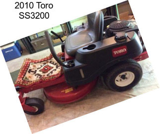 2010 Toro SS3200