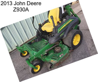 2013 John Deere Z930A