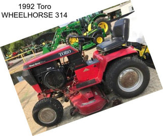 1992 Toro WHEELHORSE 314