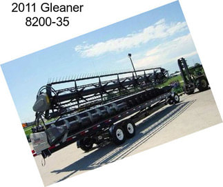 2011 Gleaner 8200-35