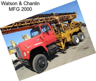 Watson & Chanlin MFG 2000