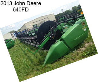 2013 John Deere 640FD