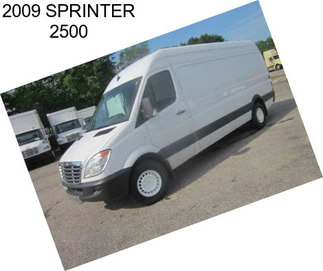 2009 SPRINTER 2500