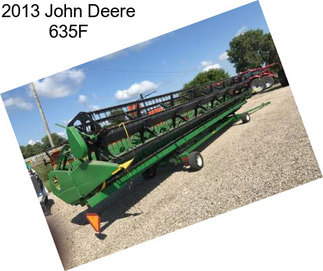 2013 John Deere 635F