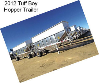 2012 Tuff Boy Hopper Trailer