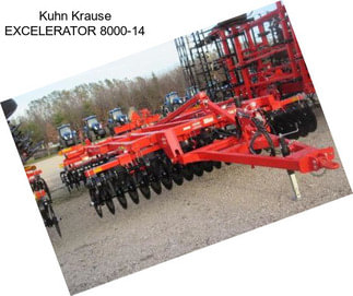 Kuhn Krause EXCELERATOR 8000-14