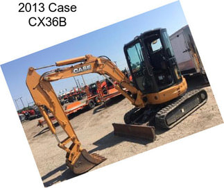 2013 Case CX36B