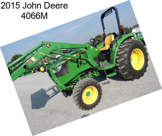 2015 John Deere 4066M