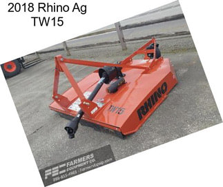 2018 Rhino Ag TW15
