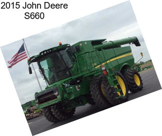 2015 John Deere S660