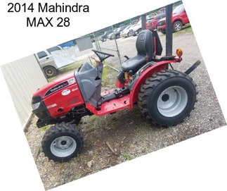 2014 Mahindra MAX 28