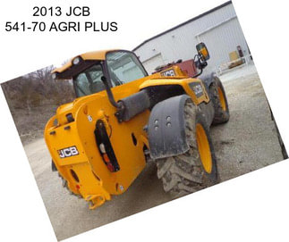2013 JCB 541-70 AGRI PLUS