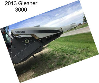 2013 Gleaner 3000